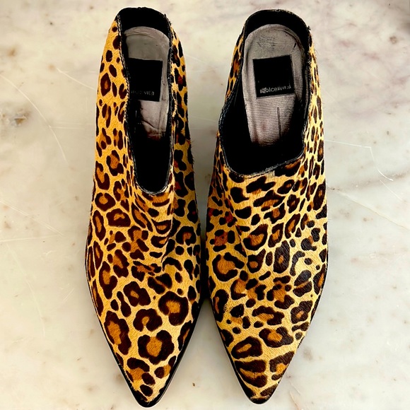 Dolce Vita Shoes - Dolce Vita Mule Never Worn Leopard Fur